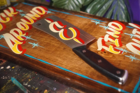 FAFO Knife - Dirty Sanchez Tequila